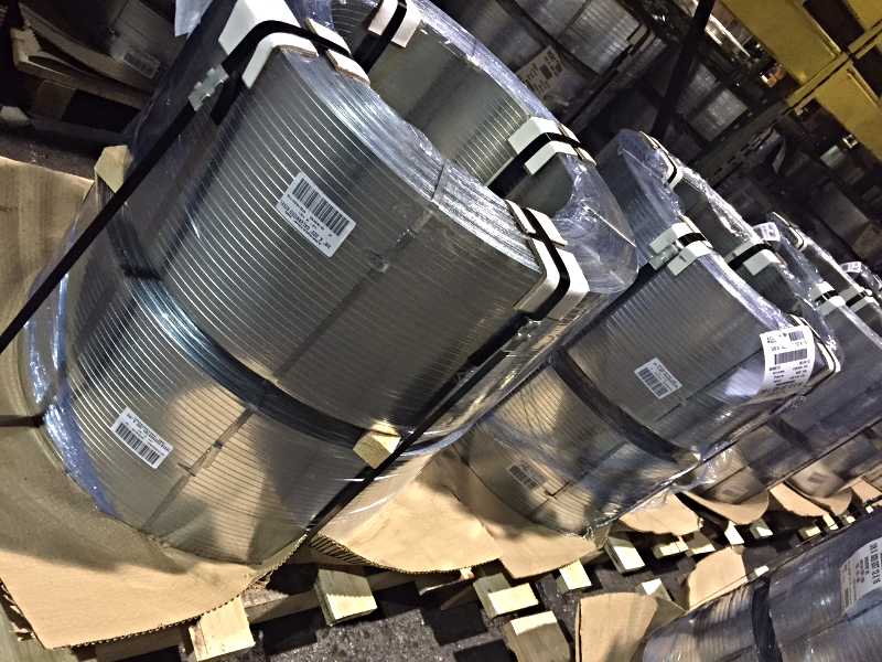 finished galvanized steel strip coil